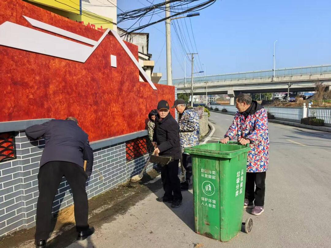 浏阳市蕉溪镇“迎新春·净家园”活动擦亮乡村振兴底色